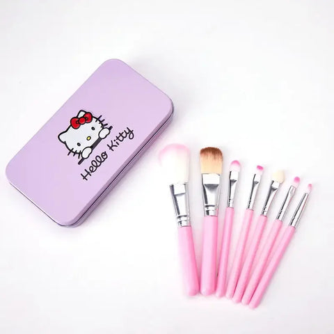 Kawaii Hello Kitty Makeup Brush Set
