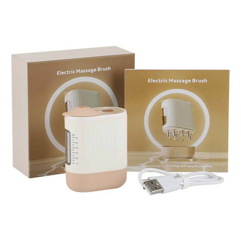 Red Light Vibration Massage Comb