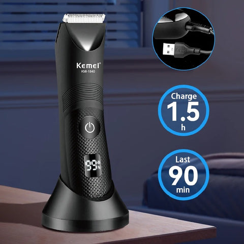 Kemei Professional Men's Beard & Hair Trimmer