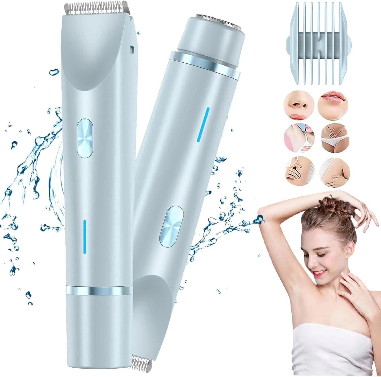 Comfort 2 in 1 Electric Lady Shaver